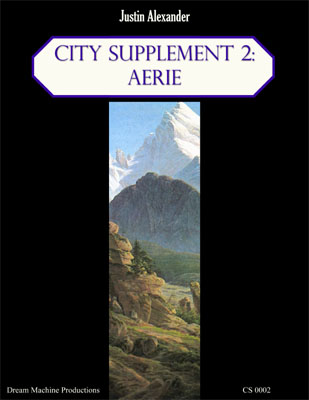 City Supplement 2: Aerie - Justin Alexander